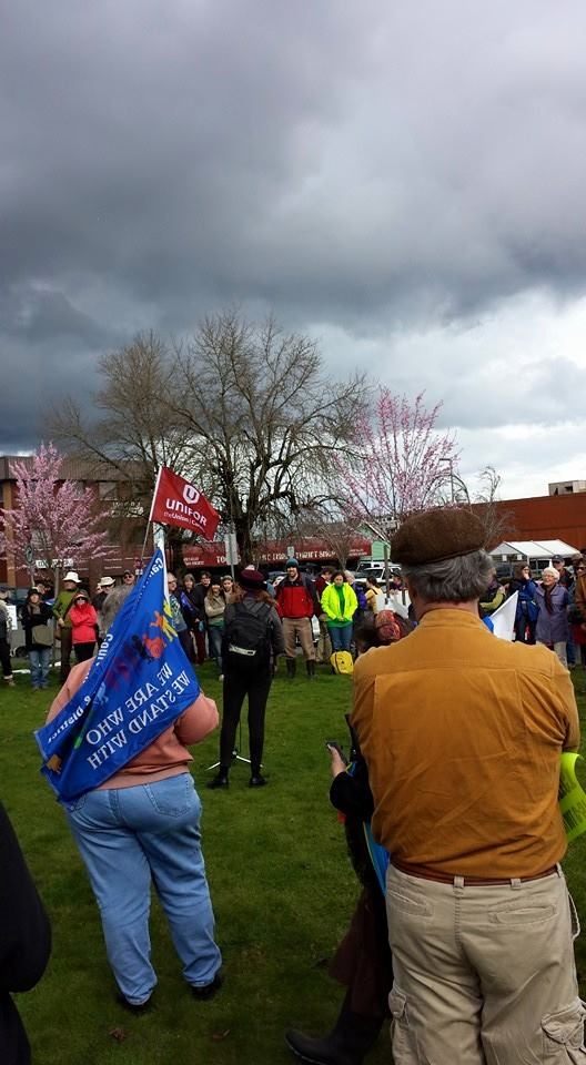 Protesters oppose Bill C-51