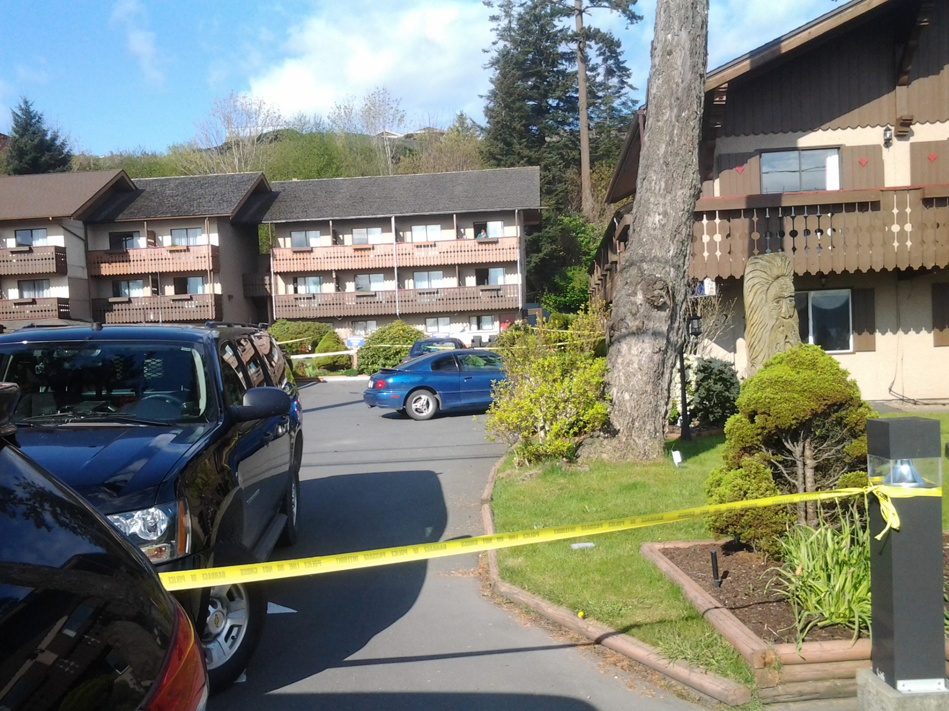 Police at scene of suspicious death