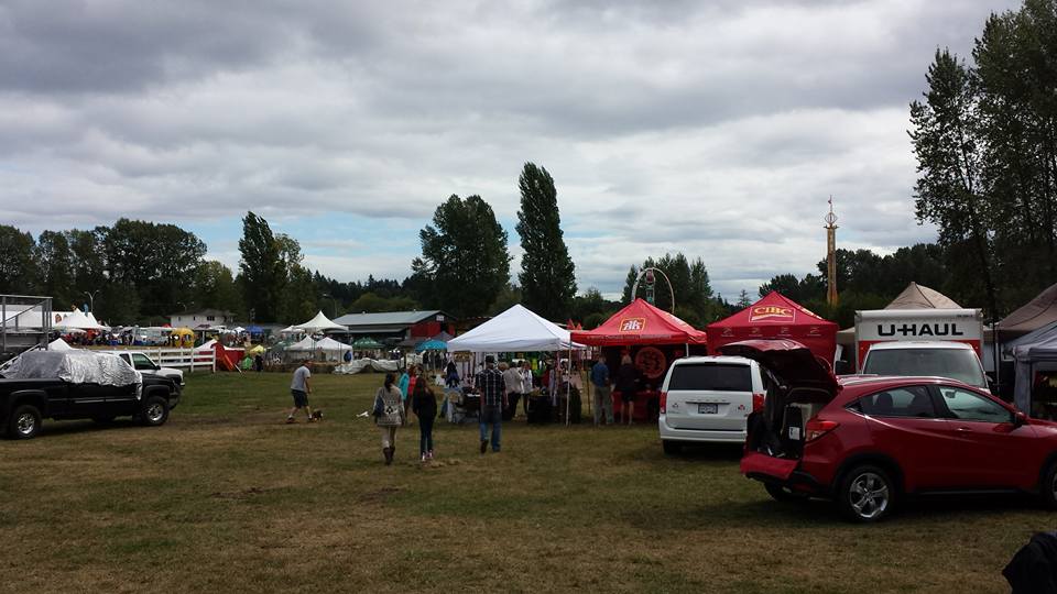 Despite the rain, the Comox Valley Exhibition was a success!