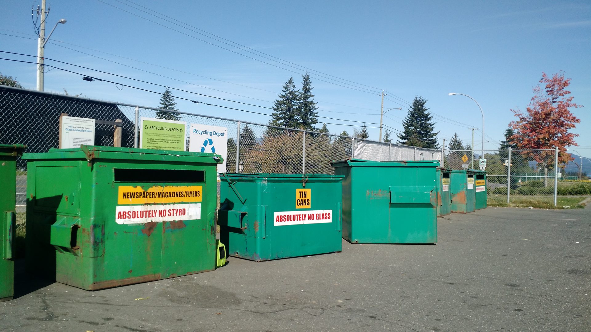 Recycling Bins are here to stay