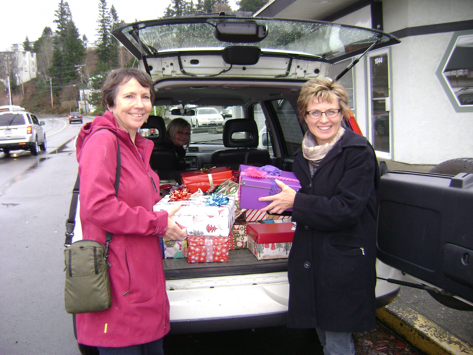 240 shoeboxes for Campbell River women