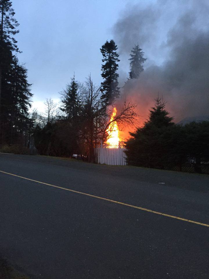 House Fire on Greenwood