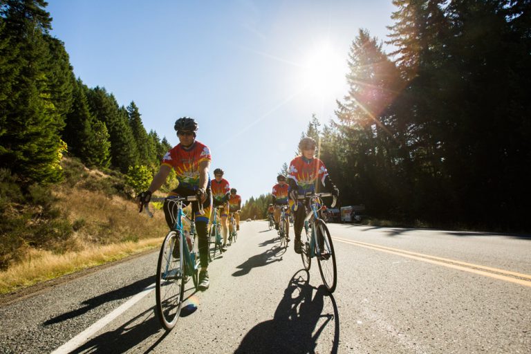 Riders getting ready for Tour