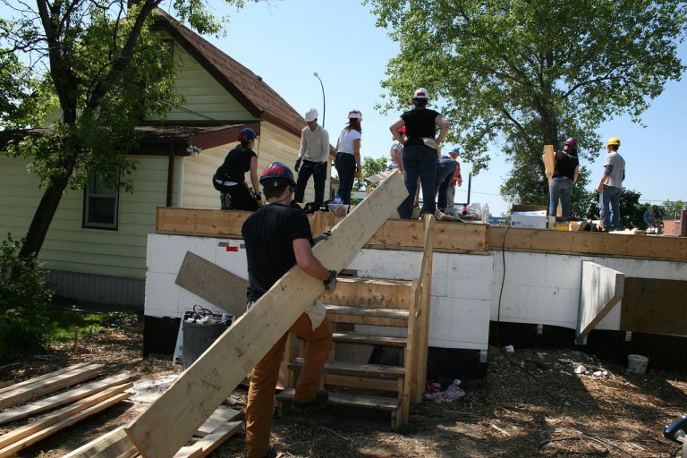 Volunteer with Habitat for Humanity