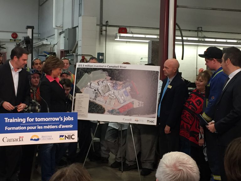Province Announced Funding For Campbell River NIC