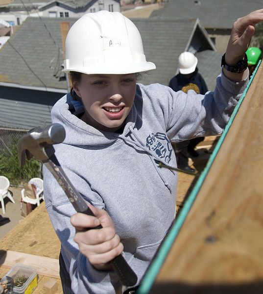 Habitat For Humanity Building In Campbell River