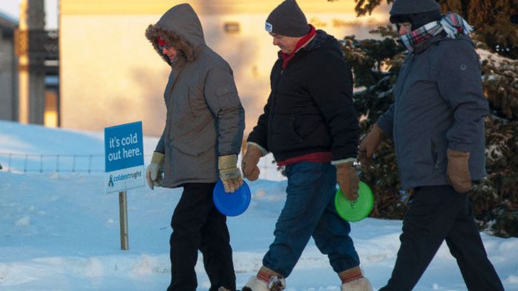 Getting set for the Coldest Night of the Year