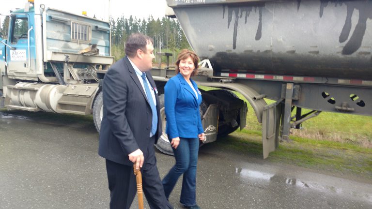 Clark Brings Campaign To Campbell River As Election Day Nears