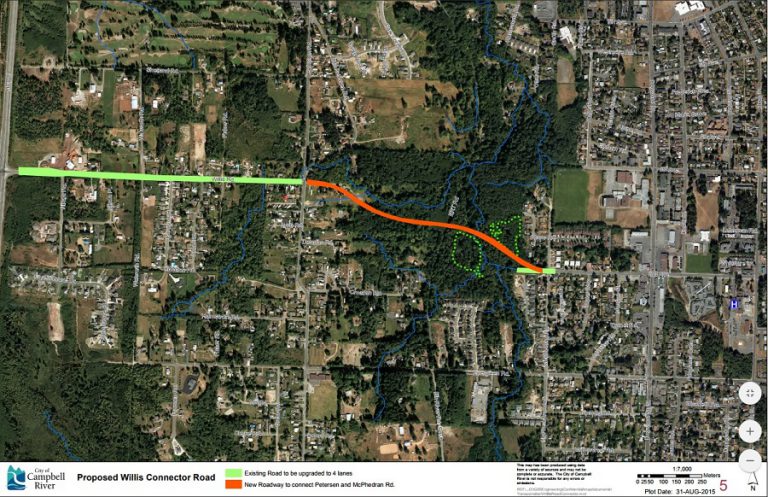 Island Highways connector would cost about $30 million