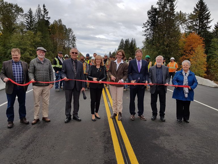 New Highway 19 connection north of Courtenay opens today