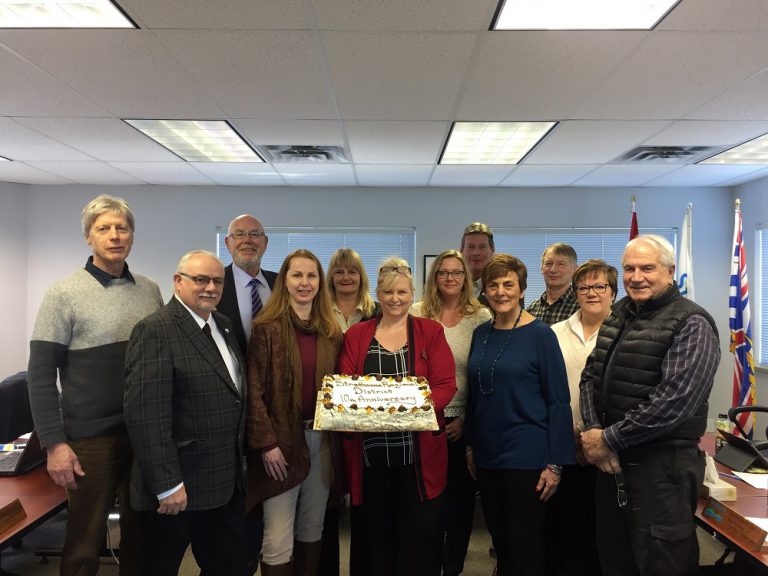 Strathcona Regional District hits 10th anniversary