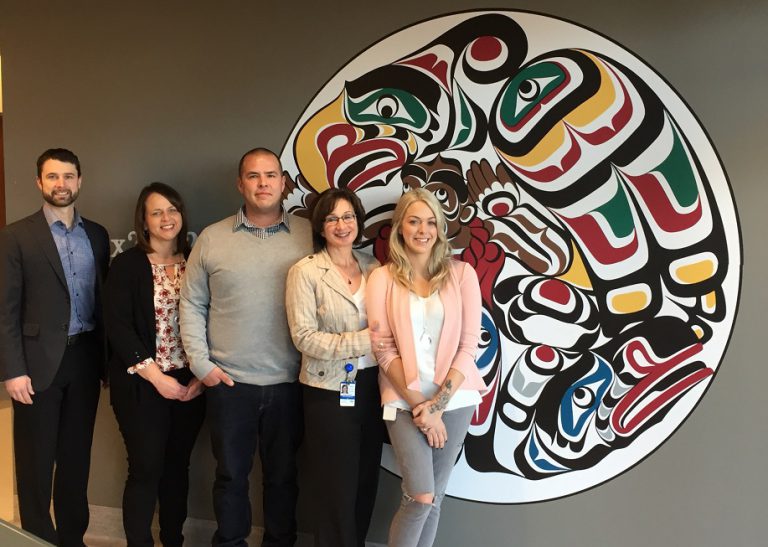 TimberWest makes donation to hospital’s Gathering Place