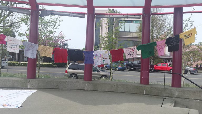 T-shirts to spread awareness of violence against women