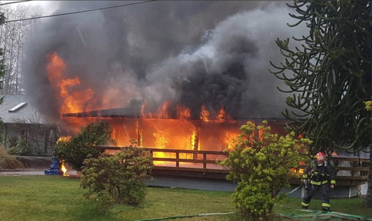 Stories Beach home “complete loss” after fire