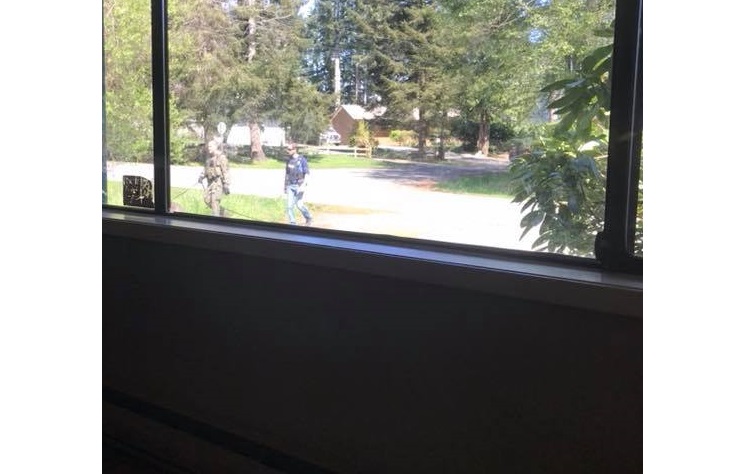 Police on scene around Jubilee and Crawford