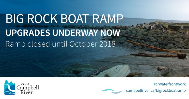 Construction begins on Big Rock Boat Ramp