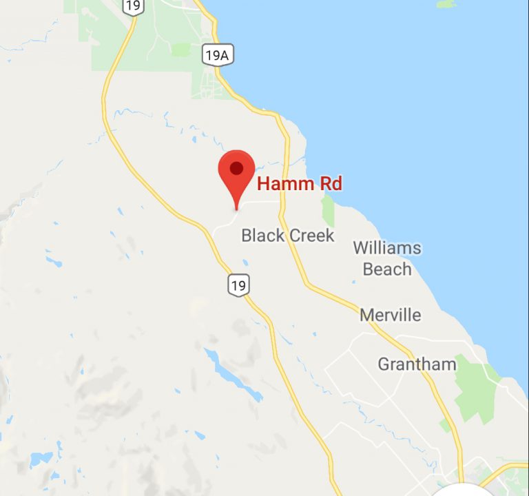 Accident near black creek