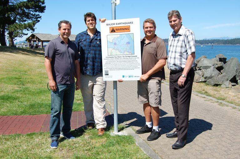 Earthquake warning signs to go up in Campbell River