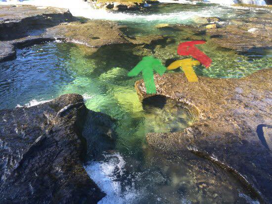 Woman advocating for more safety signage and handrail at Stotan Falls