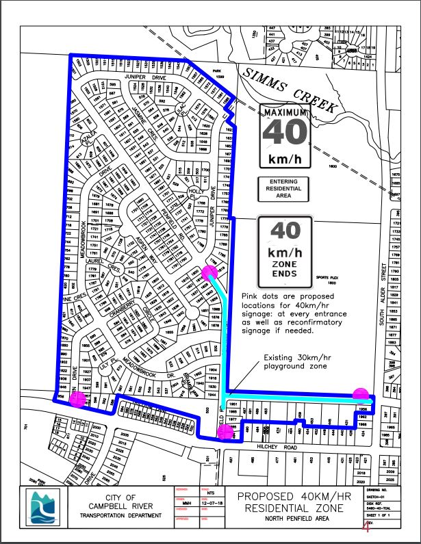 Reduced speeds coming to two residential areas  