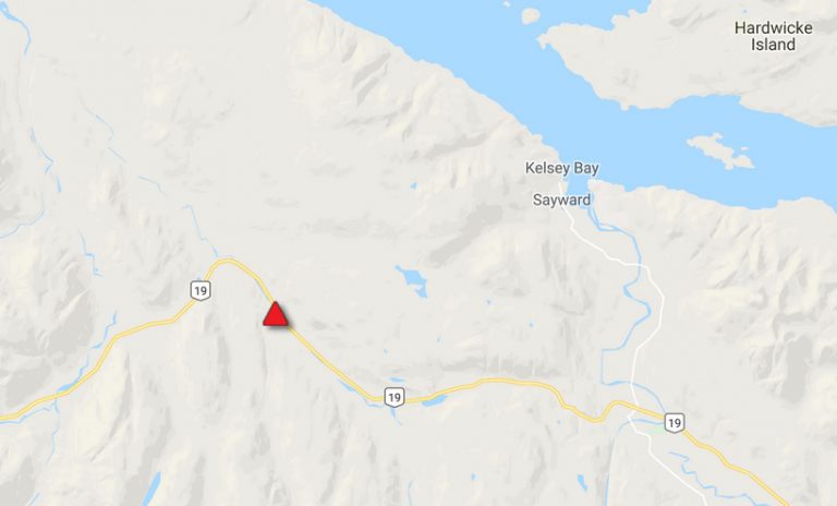 Driver taken to hospital in single vehicle crash north of Sayward