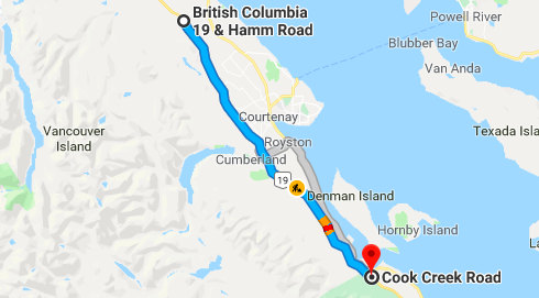 Lane closures on Highway 19 from now to October 31st