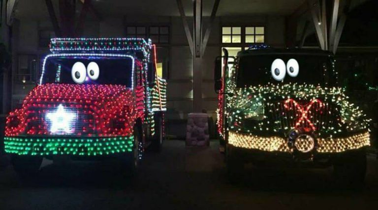 Christmas light trucks to spread joy in the Comox Valley again this year
