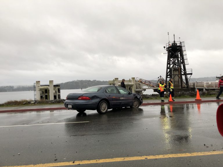 Island Highway crash victim hoping car won’t be a write-off