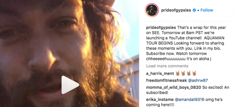 “See” wraps filming on Vancouver Island, Momoa says