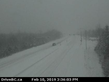 Snowfall warning updated, whiteout conditions remain