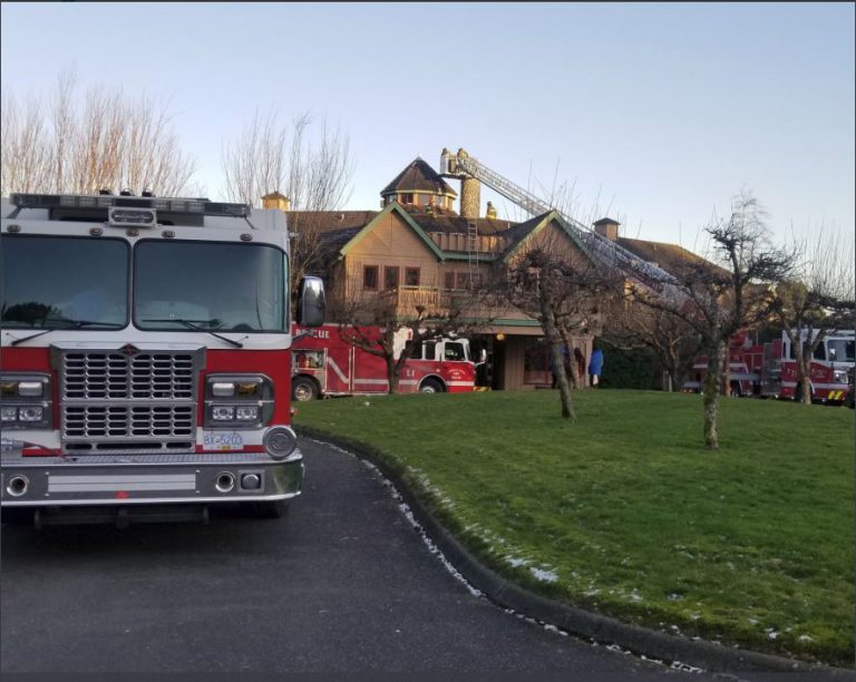 Tuesday afternoon fire at Painter’s Lodge extinguished