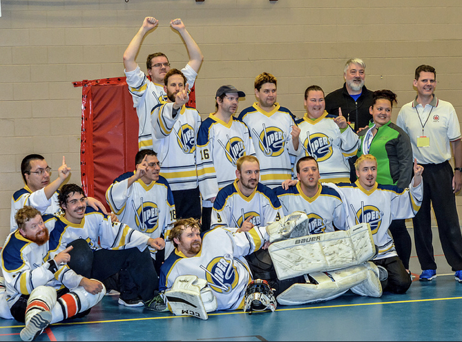 Vipers show bite at BC Special Olympics floor hockey championships