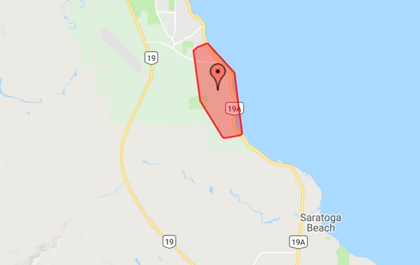 Power knocked out to Campbell River’s south end