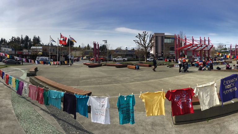 The Clothesline Project to display across Spirit Square April 17