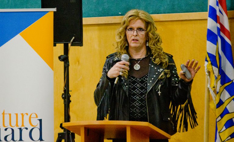 Anti-SOGI speaker draws protest at Campbell River event