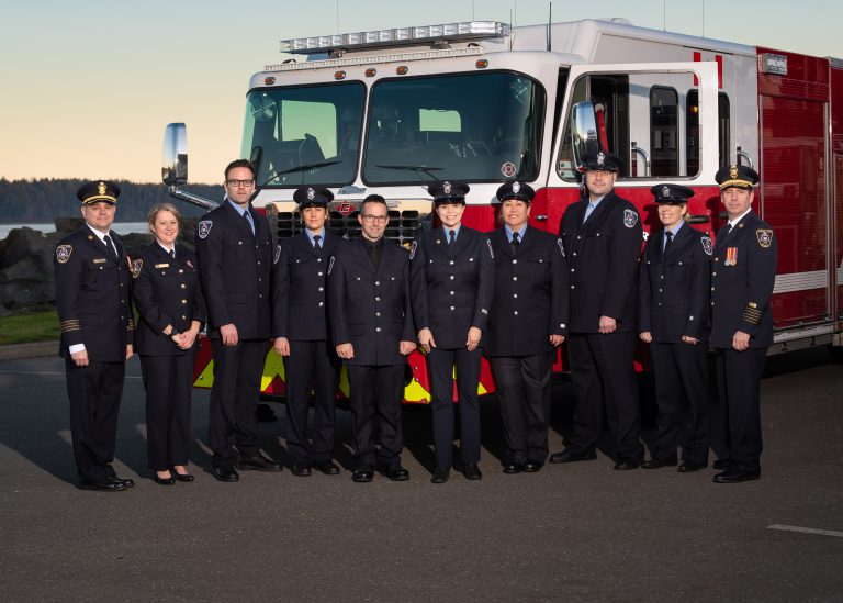 Campbell River fire dispatchers honoured this week