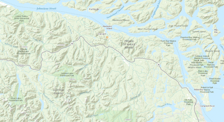 Sayward fire in ‘mop up’ stage: Coastal Fire Centre