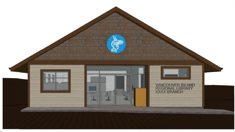 Library renovations officially underway in Sayward