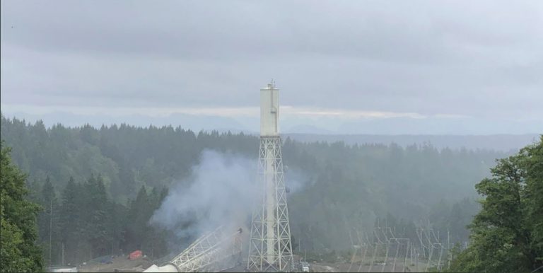 Second John Hart surge tower felled