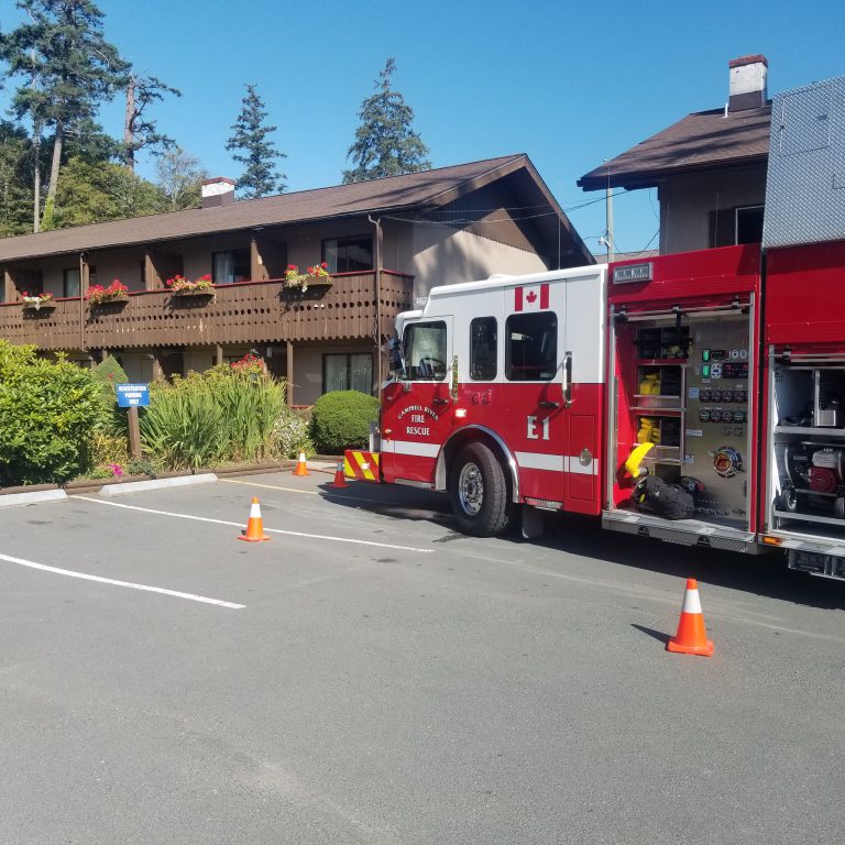 Fire Crews respond to laundry fire at Ramada Hotel