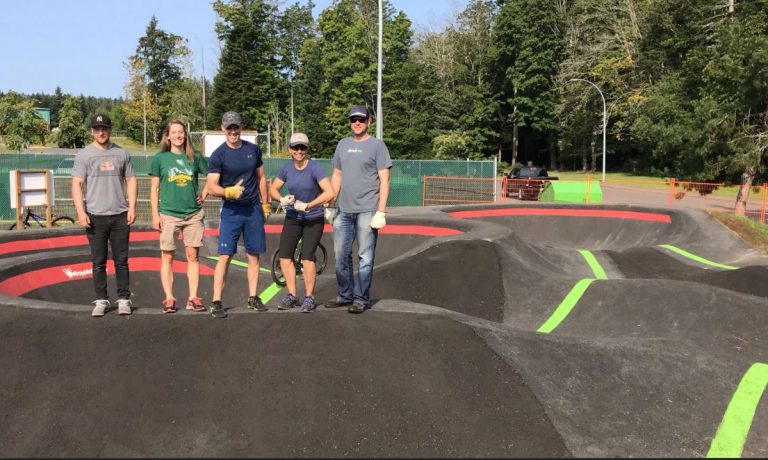 Rotarians support bike park completion in Campbell River