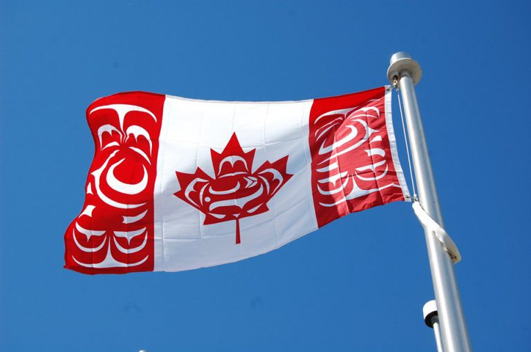 Flag flies in downtown Campbell River in artist’s memory