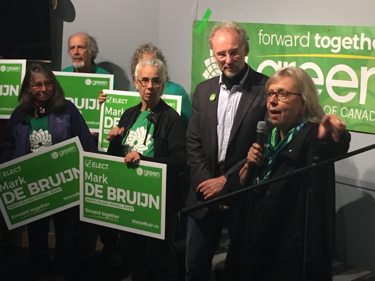 Federal Green leader speaks on fish farms, crime, environment