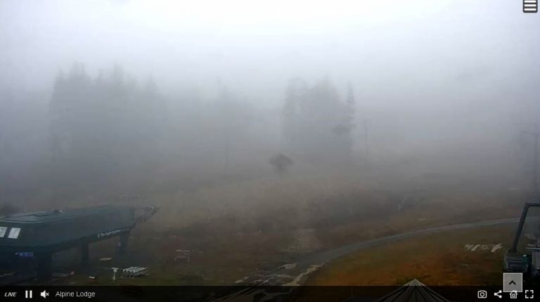 Early snow on Mount Washington