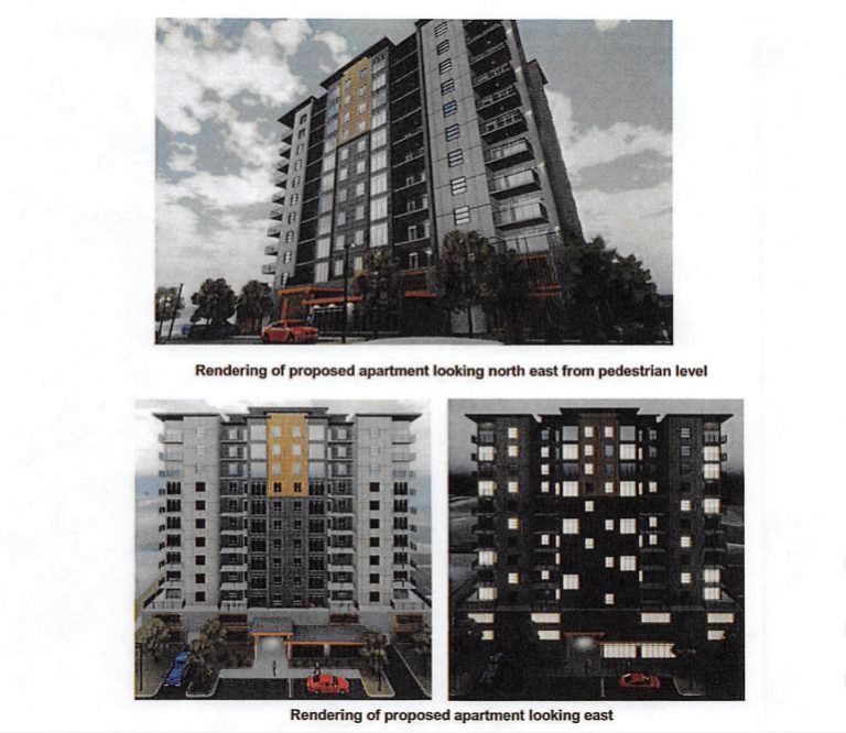 Council approves height variance for 10-storey apartment on Dogwood