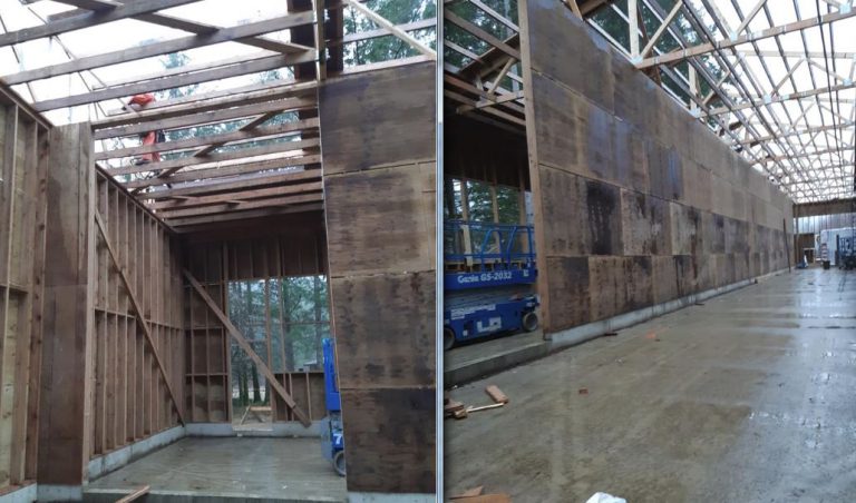 MARS’ eagle enclosure taking shape