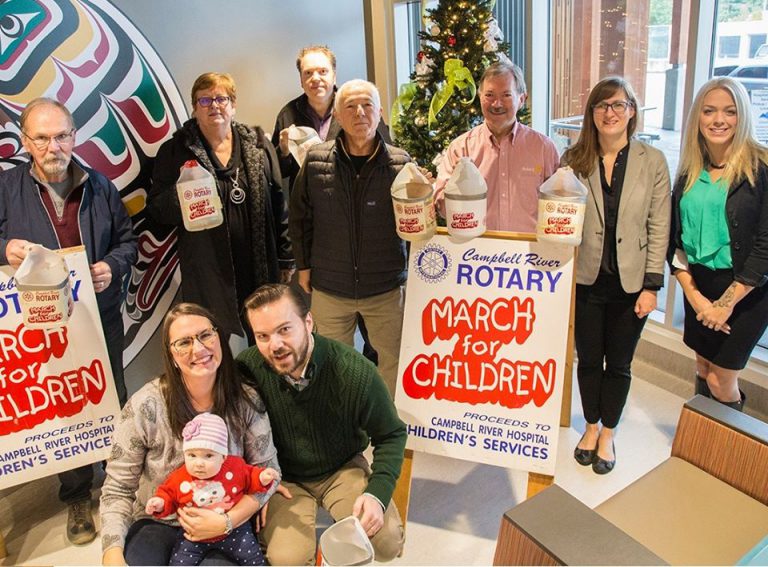 Campbell River Rotary’s March for Children is back tomorrow