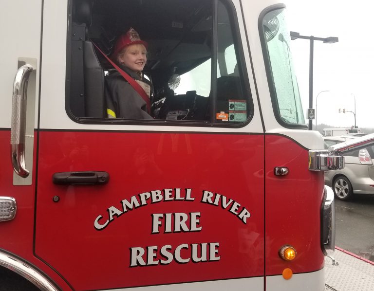 Ocean Grove student takes on role of Fire Chief for a Day