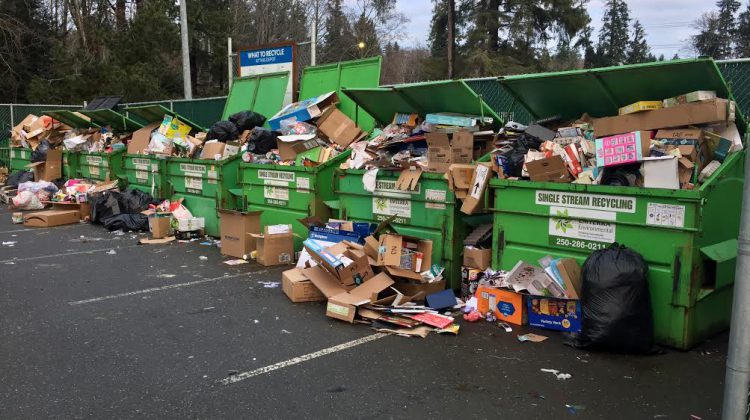 Comox Strathcona Waste Management asking community to limit trips to waste and recycling facilities