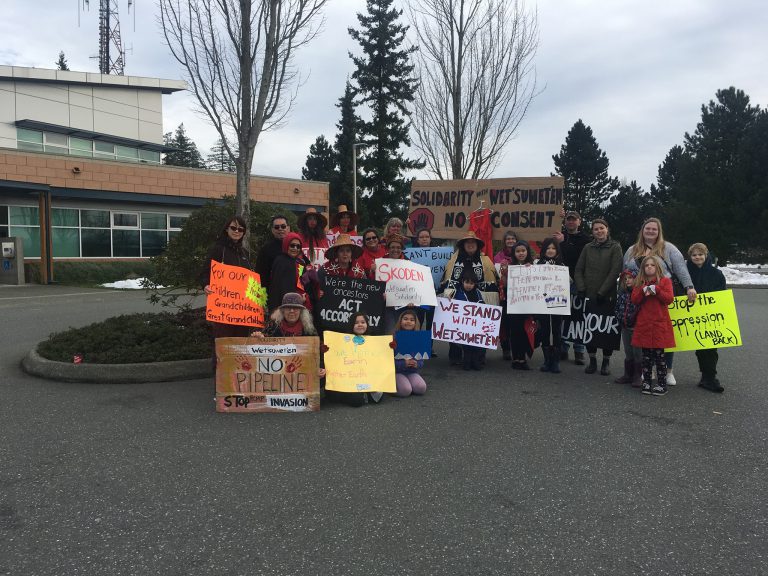 Downtown Wet’suwet’en protest planned for Campbell River tomorrow